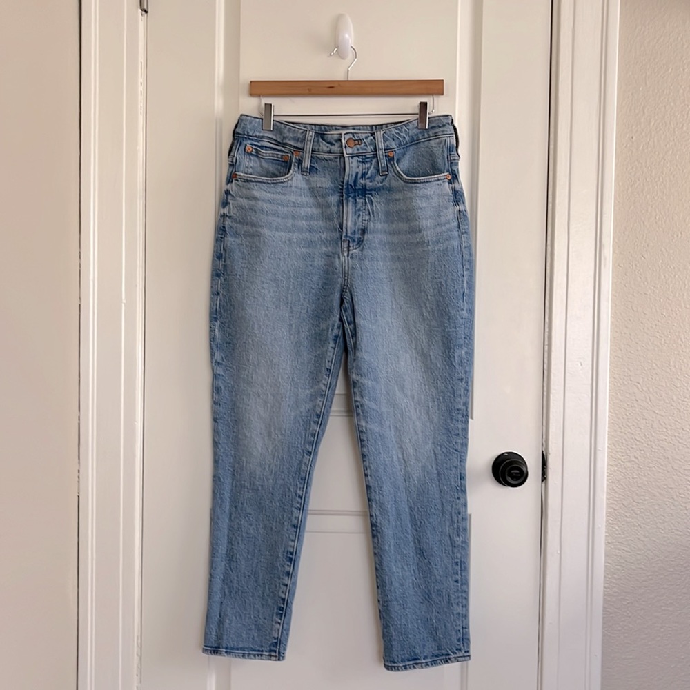 Madewell The Curvy Perfect Vintage Jean in Banner Wash | 30